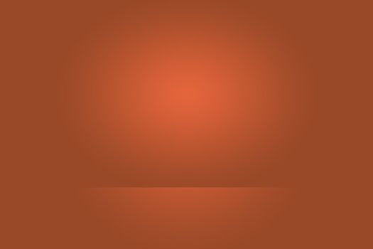 Abstract Smooth Orange background layout design,studio,room, web template ,Business report with smooth circle gradient color.