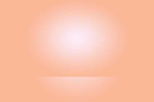 Abstract Smooth Orange background layout design,studio,room, web template ,Business report with smooth circle gradient color.