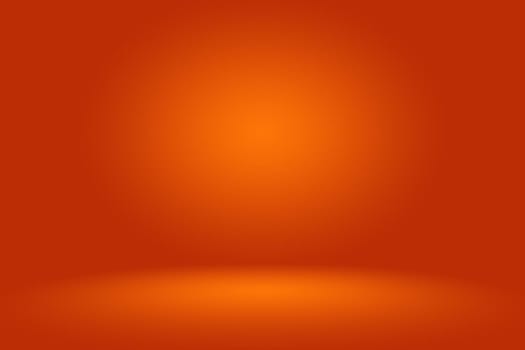 Abstract Smooth Orange background layout design,studio,room, web template ,Business report with smooth circle gradient color.