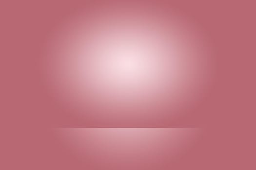 Abstract empty smooth light pink studio room background, Use as montage for product display,banner,template