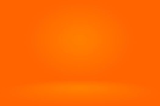 Abstract Smooth Orange background layout design,studio,room, web template ,Business report with smooth circle gradient color.