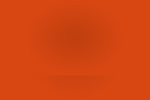 Abstract Smooth Orange background layout design,studio,room, web template ,Business report with smooth circle gradient color.