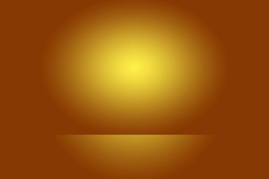 Abstract brown gradient well used as background for product display