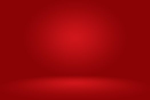 Abstract Red background Christmas Valentines layout design,studio,room, web template ,Business report with smooth circle gradient color.