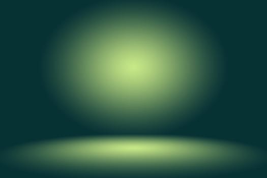 Abstract blur empty Green gradient Studio well use as background,website template,frame,business report.