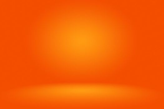 Abstract Smooth Orange background layout design,studio,room, web template ,Business report with smooth circle gradient color.