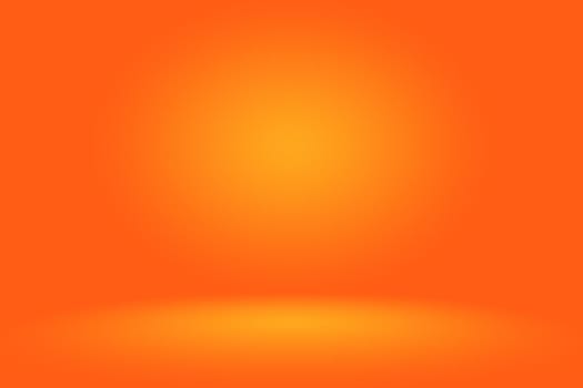 Abstract Smooth Orange background layout design,studio,room, web template ,Business report with smooth circle gradient color.