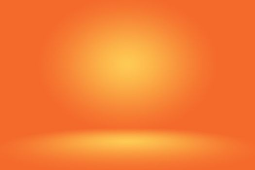 Abstract Smooth Orange background layout design,studio,room, web template ,Business report with smooth circle gradient color.