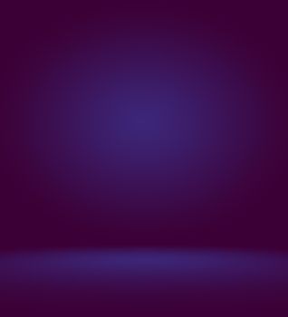 Studio Background Concept - abstract empty light gradient purple studio room background for product