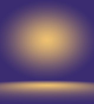 Studio Background Concept - abstract empty light gradient purple studio room background for product