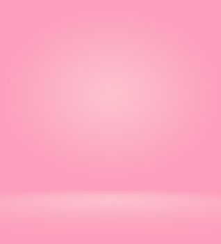 Abstract empty smooth light pink studio room background, Use as montage for product display,banner,template