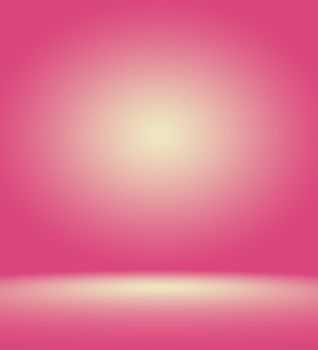 Abstract empty smooth light pink studio room background, Use as montage for product display,banner,template