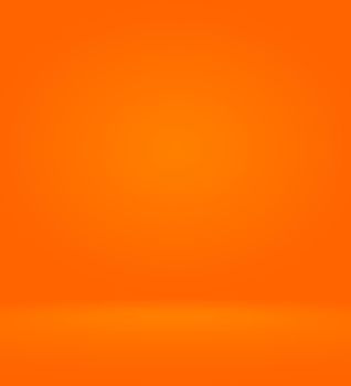 Abstract Smooth Orange background layout design,studio,room, web template ,Business report with smooth circle gradient color.