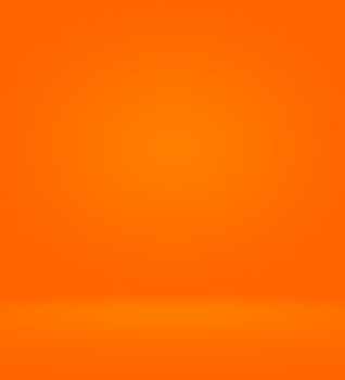 Abstract Smooth Orange background layout design,studio,room, web template ,Business report with smooth circle gradient color.