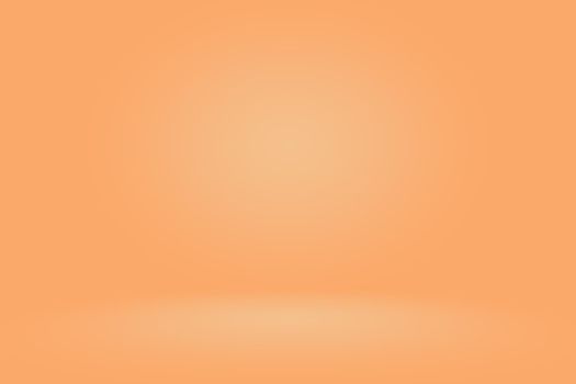 Abstract Smooth Orange background layout design,studio,room, web template ,Business report with smooth circle gradient color.