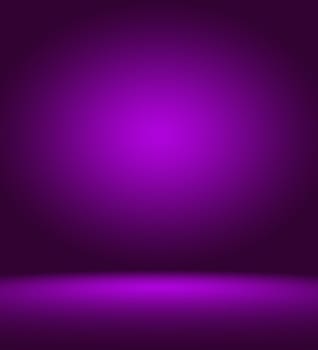 Studio Background Concept - abstract empty light gradient purple studio room background for product