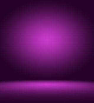 Studio Background Concept - abstract empty light gradient purple studio room background for product