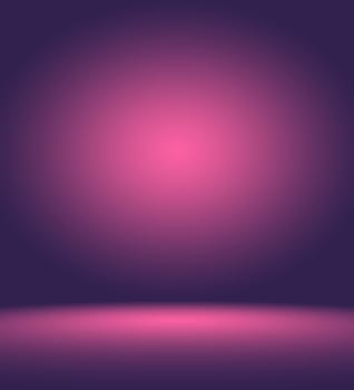 Studio Background Concept - abstract empty light gradient purple studio room background for product