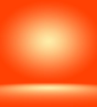 Abstract Smooth Orange background layout design,studio,room, web template ,Business report with smooth circle gradient color.