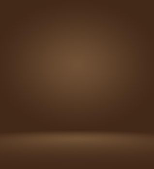 Abstract Smooth Brown wall background layout design,studio,room,web template,Business report with smooth circle gradient color.