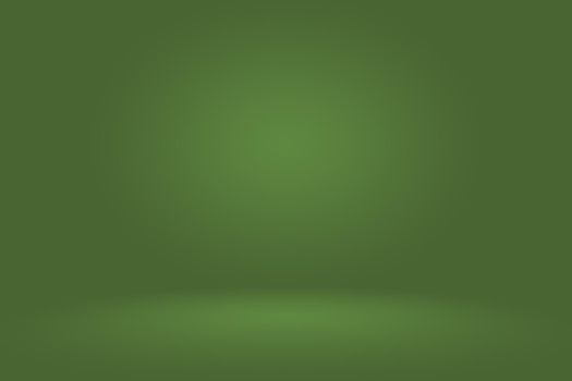 Empty Green Studio well use as background,website template,frame,business report.