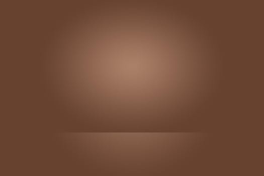 Abstract Smooth Brown wall background layout design,studio,room,web template,Business report with smooth circle gradient color.