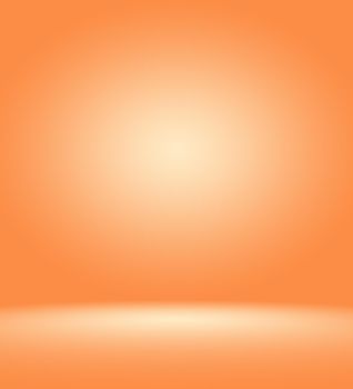 Abstract Smooth Orange background layout design,studio,room, web template ,Business report with smooth circle gradient color.