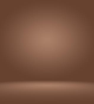 Abstract Smooth Brown wall background layout design,studio,room,web template,Business report with smooth circle gradient color.