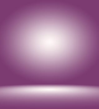 Studio Background Concept - abstract empty light gradient purple studio room background for product