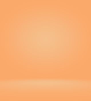 Abstract Smooth Orange background layout design,studio,room, web template ,Business report with smooth circle gradient color.