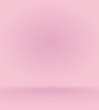 Abstract empty smooth light pink studio room background, Use as montage for product display,banner,template