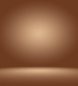 Abstract Smooth Brown wall background layout design,studio,room,web template,Business report with smooth circle gradient color.