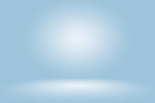 Gradient Blue abstract background. Smooth Dark blue with Black vignette Studio