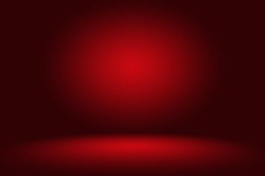 Abstract Red background Christmas Valentines layout design,studio,room, web template ,Business report with smooth circle gradient color.