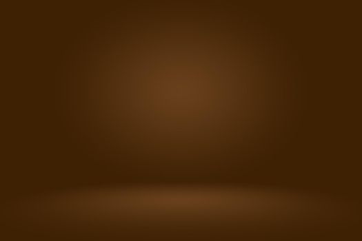 Abstract Smooth Brown wall background layout design,studio,room,web template,Business report with smooth circle gradient color.