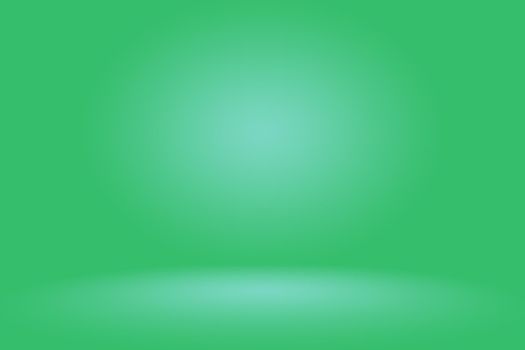 Empty Green Studio well use as background,website template,frame,business report.