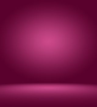 Studio Background Concept - abstract empty light gradient purple studio room background for product