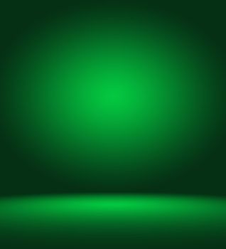 Abstract blur empty Green gradient Studio well use as background,website template,frame,business report.