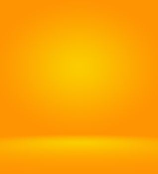 Abstract Orange background layout design,studio,room, web template ,Business report with smooth circle gradient color.