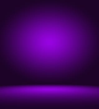 Studio Background Concept - abstract empty light gradient purple studio room background for product