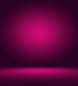 Studio Background Concept - abstract empty light gradient purple studio room background for product