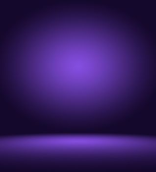 Studio Background Concept - abstract empty light gradient purple studio room background for product