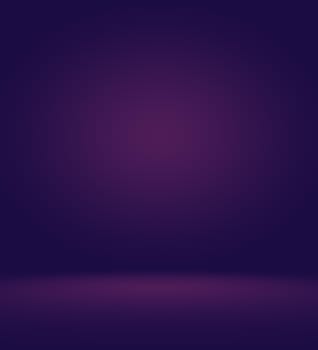 Studio Background Concept - abstract empty light gradient purple studio room background for product