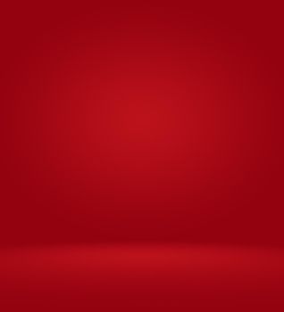 Abstract Red background Christmas Valentines layout design,studio,room, web template ,Business report with smooth circle gradient color.