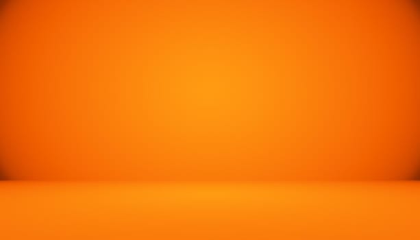 Abstract Smooth Orange background layout design,studio,room, web template ,Business report with smooth circle gradient color.