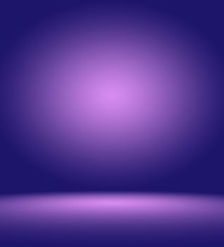 Studio Background Concept - abstract empty light gradient purple studio room background for product