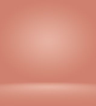 Abstract empty smooth light pink studio room background, Use as montage for product display,banner,template