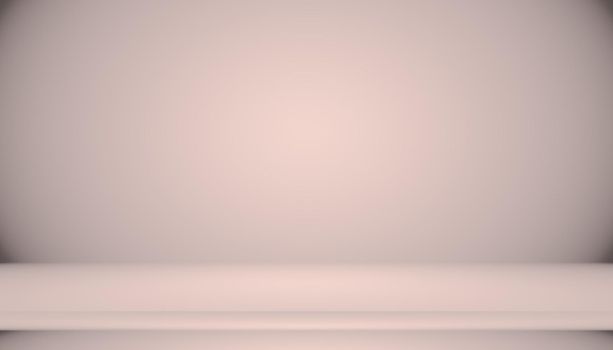 Abstract empty smooth light pink studio room background, Use as montage for product display,banner,template