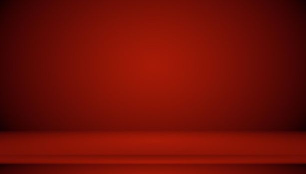 Abstract Red background Christmas Valentines layout design,studio,room, web template ,Business report with smooth circle gradient color.