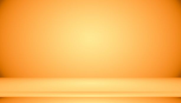 Abstract Smooth Orange background layout design,studio,room, web template ,Business report with smooth circle gradient color.